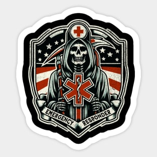 Paramedic Reaper - Textured Sticker